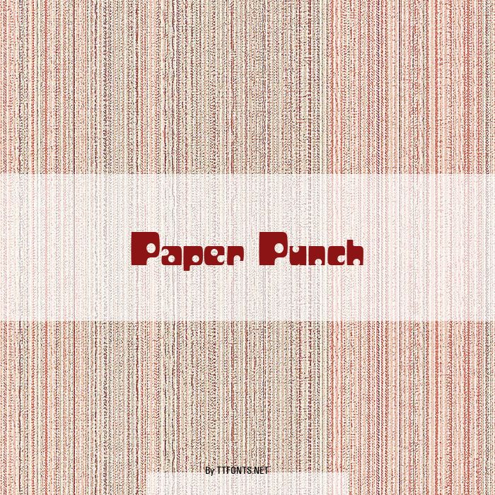 Paper Punch example
